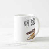 OH SNAP - Wut Gator Kaffeetasse (VorderseiteRechts)