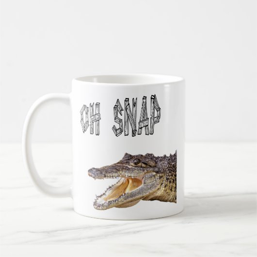 OH SNAP - Wut Gator Kaffeetasse (Links)