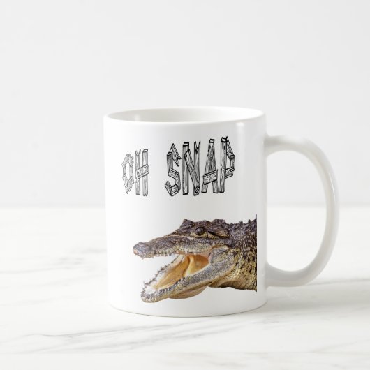OH SNAP - Wut Gator Kaffeetasse (Rechts)