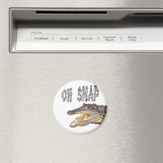 OH SNAP - Wut Gator Magnet (In Situ (Geschirrspüler))