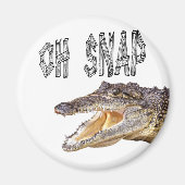 OH SNAP - Wut Gator Magnet (Vorne)