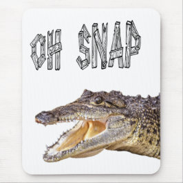 OH SNAP - Wut Gator Mousepad
