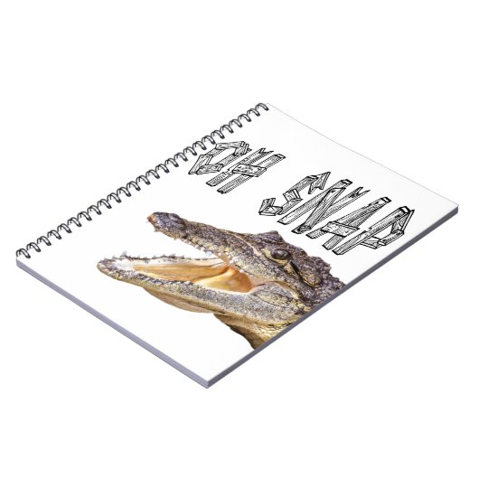 OH SNAP - Wut Gator Notizblock (Linke Seite)