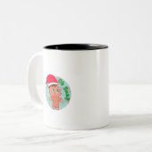 Oh Snap Zweifarbige Tasse (Vorderseite Links)
