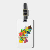 Oh so Costa Rica-Gepäckanhänger Gepäckanhänger (Vorderseite vertikal)