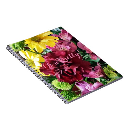 Oh, so hübsch! Fall Blume SpiralNotebook Notizblock (Rechte Seite)