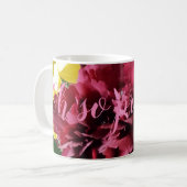 Oh, so hübsch! Tasse der Blume (Vorderseite Links)