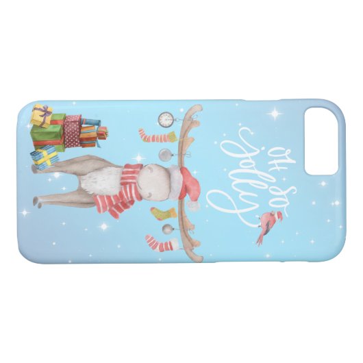 Oh So Jolly - Merry Chris Moose Case-Mate iPhone Hülle (Rückseite (Horizontal))