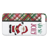 Oh So Jolly Santa Design Case-Mate iPhone Hülle (Rückseite (Horizontal))