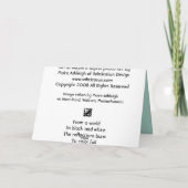 Oh so lila karte (Rückseite)