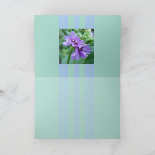 Oh so lila karte (Innenseite)