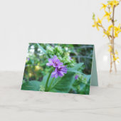 Oh so lila karte (Gelbe Blume)