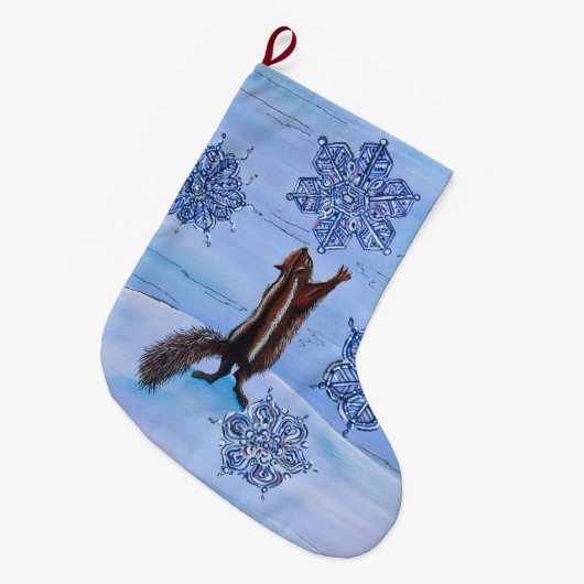 Oh so nah! großer weihnachtsstrumpf (Vorderansicht (hängend))