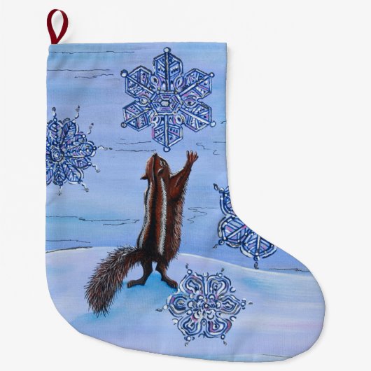 Oh so nah! großer weihnachtsstrumpf (Vorderseite)