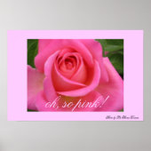 Oh, so pink! poster (Vorne)