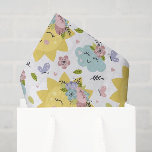Oh Sonnentag Seidenpapier (Geschenktüte)