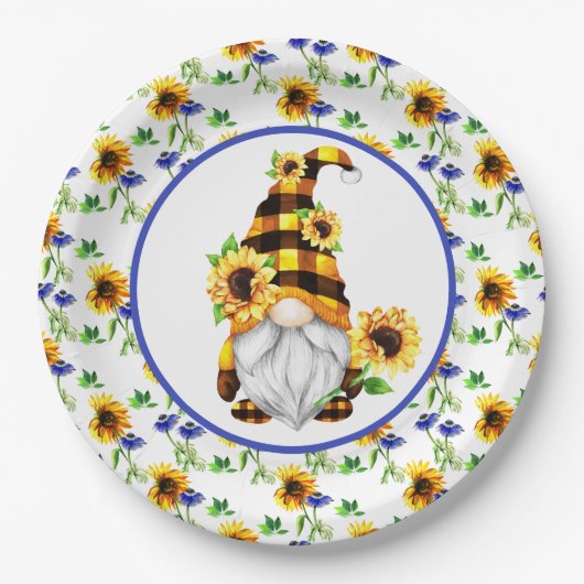 Oh Sonntag Pappteller (Vorderseite)