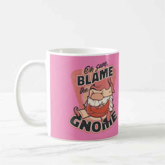 Oh Sure Schuld am Gnome Kaffeetasse (Links)