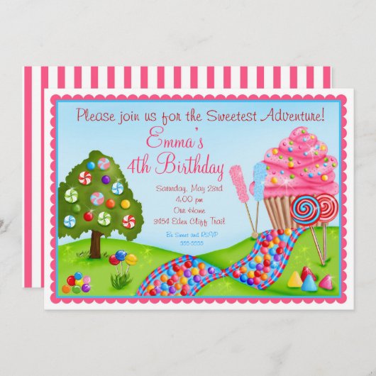 Oh süße einladung (Vorne/Hinten)