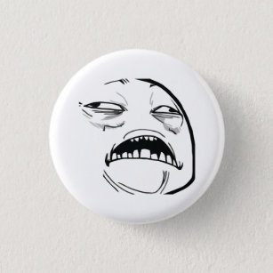 Oh süßer Jesus, der gutes Raserei-Gesicht Meme ist Button