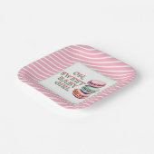 Oh Sweet Baby Girl Macaron Themed Baby Dusche Pappteller (Gewinkelt)