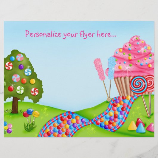 Oh Sweet Candyland Flyer / Letterhead (Vorne)
