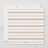 Oh Sweet | Cookie Dessert Baby Dusche Einladung (Rückseite)