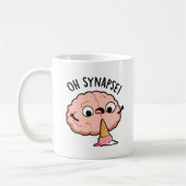 Oh Synapse Funny Brain Pun Kaffeetasse (Links)