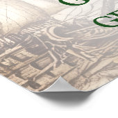 Oh, The Places She Will Go Graduation Party Poster (Ecke)