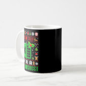 Oh This Calls For A Spreadsheet Christmas Sweater Kaffeetasse (Vorderseite Links)