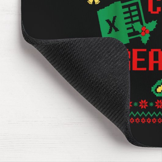 Oh This Calls For A Spreadsheet Christmas Sweater  Mousepad (Ecke)