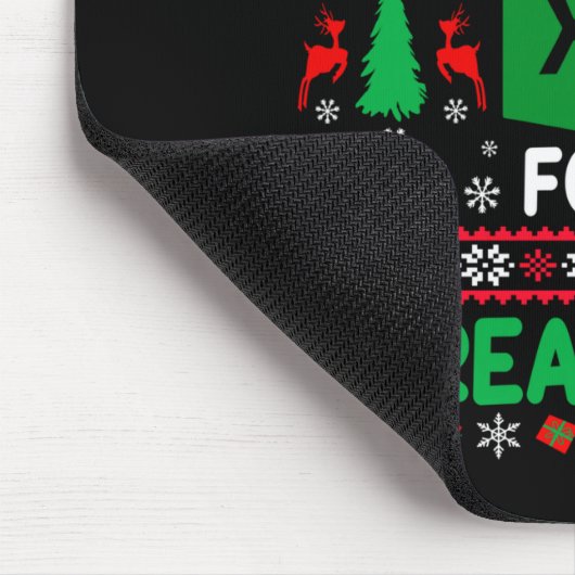 Oh This Calls For A Spreadsheet Christmas Sweater Mousepad (Ecke)