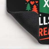 Oh This Calls For A Spreadsheet Christmas Sweater  Mousepad (Ecke)