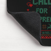 Oh This Calls For A Spreadsheet Christmas Sweater  Mousepad (Ecke)