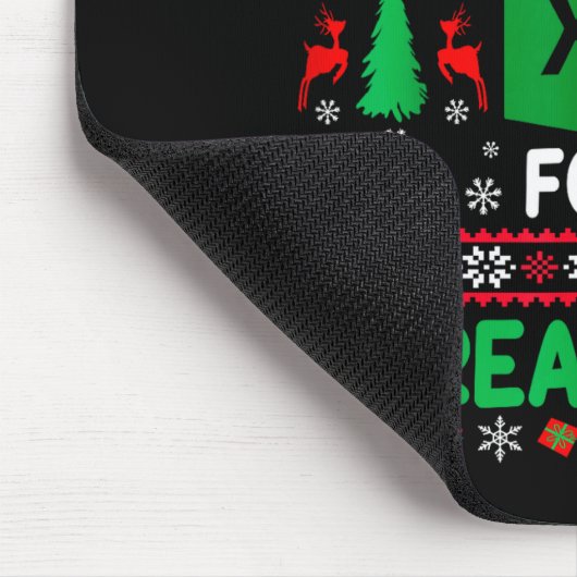Oh This Calls For A Spreadsheet Christmas Sweater Mousepad (Ecke)