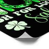 Oh Um Des Glückes Willen St Patricks Day Männer Fr Poster (Ecke)
