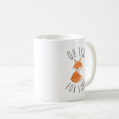 Oh um Fox willen Kaffeetasse (VorderseiteRechts)
