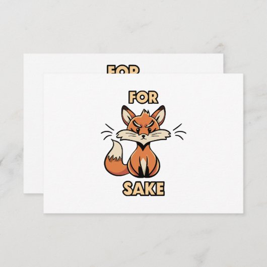 Oh um Fuchs herum (Vorne/Hinten)