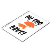 Oh um Fuchs herum! Funny Notizblock (Linke Seite)