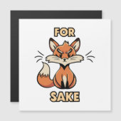 Oh um Fuchs herum Magneteinladung (Vorne/Hinten)
