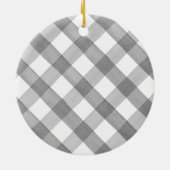 OH Verehrung des Königsschmucks / Buffalo Kariert Keramik Ornament (Hinten)