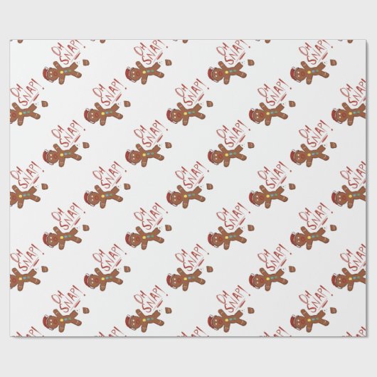 Oh Verschluss Geschenkpapier (Flach)