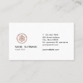 Oh Verschluss! Glitzer-Fotograf-Geschäfts-Karte Visitenkarte (Rückseite)