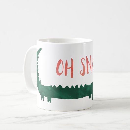 Oh Verschluss! Kaffeetasse (Vorderseite Links)