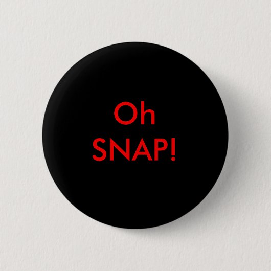 Oh VERSCHLUSS! Knopf Button (Vorderseite)