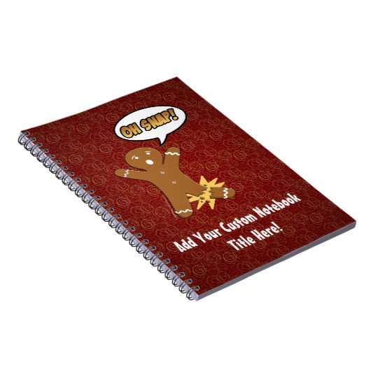 Oh Verschluss, Lebkuchen-Mann mit dem gebrochenen Notizblock (Rechte Seite)