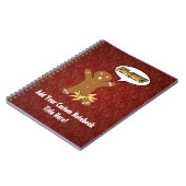 Oh Verschluss, Lebkuchen-Mann mit dem gebrochenen Notizblock (Linke Seite)