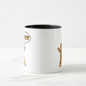 Oh Verschluss! Lustige WeihnachtsTassen Tasse (Zentrum)