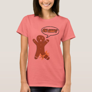 Oh Verschluss! Lustiger Lebkuchen-Mann T-Shirt