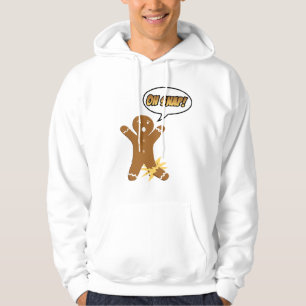 Oh Verschluss-lustiger Lebkuchen-Plätzchen-Mann Hoodie
